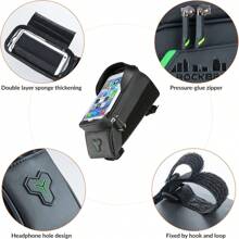 ROCKBROS Waterproof Touchscreen Seat Tube Package For 5.8 /6 Bicycle Accessories Bicycle Bag Front Wheel Phone Bicycle Accessories - 黑色 - 查看 10