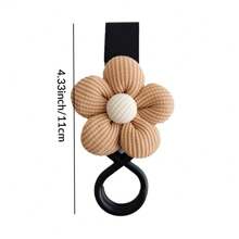 1pc Universal Baby Stroller Accessories, Flower Decor Storage Hook Organizer