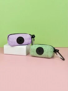 1pc Little Scent With Design Elements Popular High Quality Garbage Bag Storage Bag For Belt Connection (No Belts And Garbage Bags) - Multicolor - View 3