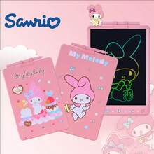 Sanrio 1pc Officially Licensed LCD Writing Tablet Graffiti Board Toy Color Screen Drawing Boar Erasable And Reusable Handwriting Board Suitable For Home School Education And Learning Toys For Boys And Girls Children Birthday Gifts Christmas Gifts - Pink - View 2
