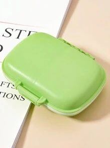 旅行用便携式药盒防潮药丸整理器可重复使用药盒男女药品计划器日常口袋药盒可容纳维生素药品和补充剂家庭旅行必备配件户外办公室返校 - 彩色 - 查看 15