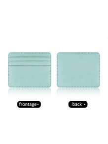 1 cái Unisex Nhiều Màu Mỏng Làm Bằng Da PU Thiết Kế Thời Trang & Tối Giản Bao Đựng Thẻ Quà Tặng Cho Chủ Thẻ Ví Chủ Thẻ Kinh Doanh Chủ Thẻ Tín Dụng Phụ Nữ Cho Phụ Nữ Cho Nam Giới Ví Đựng Thẻ - Nhiều màu - Xem 3