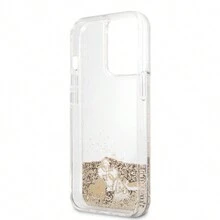 Guess Funda Brillante para iPhone 13 Pro en Color Dorado - Dorado - Ver 7