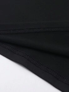 Camiseta holgada personalizada para mujer, sube tu foto/foto de grupo/foto de amigo, ingresa tu texto/bendiciones/nombre/significativo/texto divertido, top negro, camiseta holgada de manga corta casual para mujer, regalo de vacaciones, moda de primavera y verano, mercancía de festival de música, regalo especial, regalo creativo, pareja, conjunto de mejores amigos, uniforme de equipo, personalización corporativa