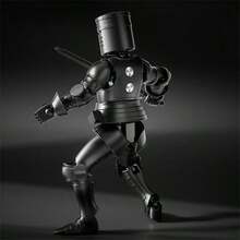 T13 Action Figures - Multi-Jointed Movable Robot,3D Printed Mannequin - PVC Model - Desktop Decorations For Action Figures For Game Lovers(Need To Assemble By Yourself) - Multicolor - View 5