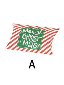 5 chiếc, Hộp kẹo Giáng sinh, Bao bì hộp gối Giáng sinh, Hộp kẹo Joy, Hộp quà Giáng sinh hình gối sáng tạo, Đồ trang trí Giáng sinh, Đồ trang trí Giáng sinh, Quà tặng Giáng sinh, Đồ dùng cho tiệc Giáng sinh, Túi quà Giáng sinh, Túi Giáng sinh, Nhãn dán Giáng sinh - Nhiều màu - Xem 4