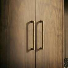 Fanruier 5 CHIẾC Tay nắm đồ nội thất màu đồng nâu cổ điển và màu niken cổ tối giản 96,128,160,192mm Khoảng cách tâm lỗ, tủ, ngăn kéo, tủ quần áo, tay nắm cửa - Nhiều màu - Xem 3