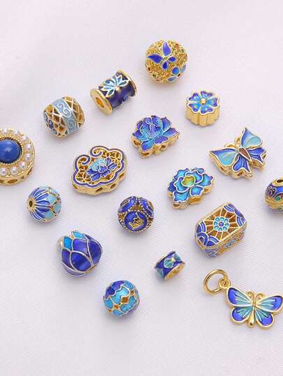 beadia 1 件 18K 铜首饰配件间隔珠适用于 DIY 首饰制作手链和项链