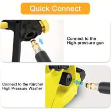 Pressure Washer Hose Click Trigger Click Type Plug Quick Connector High Pressure Replacement Hose 15m For Karcher K Series K2 K3 K4 K5 K7 Tools - Variant1 - View 6