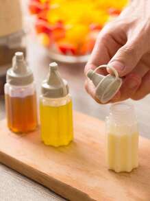 1 件迷你一次性挤压瓶、厨房、圣诞礼物 - 彩色 - 查看 1