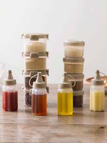 1 件迷你一次性挤压瓶、厨房、圣诞礼物 - 彩色 - 查看 2