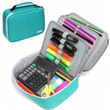 VASCHY 1 stuks multifunctionele thermisch geïsoleerde lunchboxtas, draagbare studententas, waterdichte koeltas, gemakkelijk schoon te maken bento-tas voor school, perfect voor buitenshuis, reizen en terug naar school, keuken, picknickactiviteiten, feest, studentenmaaltijd, klaslokaal