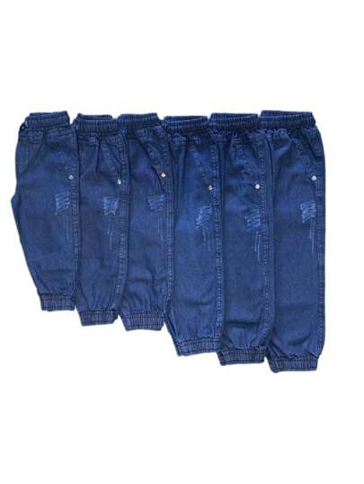 Calça Jeans Masculino Infantil Jogger