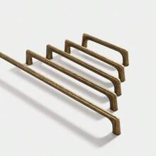 Fanruier 5 CHIẾC Tay nắm đồ nội thất màu đồng nâu cổ điển và màu niken cổ tối giản 96,128,160,192mm Khoảng cách tâm lỗ, tủ, ngăn kéo, tủ quần áo, tay nắm cửa - Nhiều màu - Xem 2