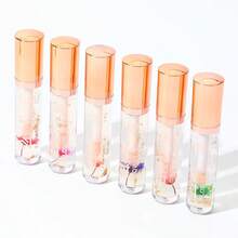 Advanced 6 Kinds Of Floral Moisturizing Lip Oil Serum, Anti-Dryness, Cracking, Repair, Lip Exfoliation, Lip Line Brightening - #02 - Xem 3