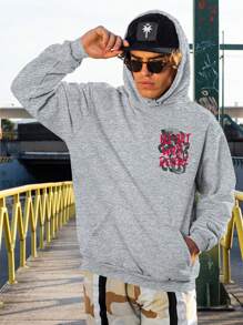 Punk Emo Sweatshirt I'll Get What I Deserve Meme  1270 Flow Fx - Grey - View 6