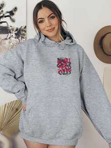 Punk Emo Sweatshirt I'll Get What I Deserve Meme  1270 Flow Fx - Grey - View 4