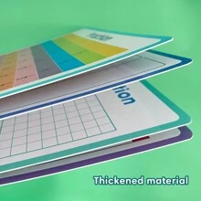 Dry Erase Multiplication/Fraction/Place Value Whiteboard For Kids,Math Manipulatives White Board For Kids Homeschool Educational Calculations Practice Board Mathematical Teaching Aids - Multicolor - View 11