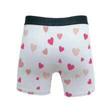 [DIY] Customized Funny Briefs, Men's Underwear, Portrait Photo Custom Briefs, Gift & Novelty, Humorous Face Replacement Lightweight Breathable Quick-Dry Comfortable Material, Gift For Friend/Partner, Party/Birthday Gift - White - View 4