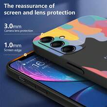 Funda Anti-queda Tpu Protectora Case Para Samsung M14 5G + Cuerda - Negro - Ver 4