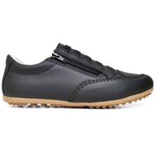 Women's Moccasin Sneakers Mocatenis Leather Comfortable Casual Lightweight New Release - màu đen - Xem 3