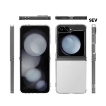 Acrylic Transparent Case For Galaxy Z Flip 6 + Pen - Clear - View 7
