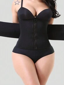 Gorset treningowy talii w dużym rozmiarze, damski, do ćwiczeń, pas wyszczuplający, bielizna modelująca