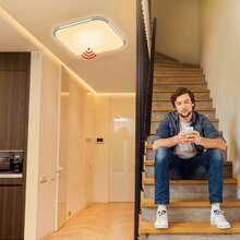 Froadp 15W/24W Waterproof LED Ceiling Light IP44 For Hallway, Staircase, Porch, Garage, Carport, Balcony, Storage Room, Cellar - Warm White - View 7