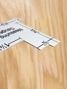 1 pieza Plantilla de regla de sastre, regla de costura, regla de diseño de ropa para sastre, adecuada para accesorios de patchwork, acolchado y manualidades DIY