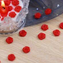 1PC Mini mucegai pentru trandafiri Decorare creativă pentru aromaterapie Cupă de ceară cu flori mici Mucegai de silicon pentru decorare pentru unghii