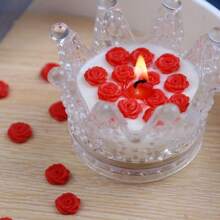 1PC Mini mucegai pentru trandafiri Decorare creativă pentru aromaterapie Cupă de ceară cu flori mici Mucegai de silicon pentru decorare pentru unghii