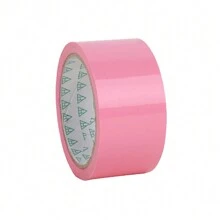 CILIA 1/2/5 Rolls 12 Colours, Packaging Tape, 1.88 In,50M, 4.5CM Wide Decorative For Box Sealing,Pink/White - Multicolor - View 12