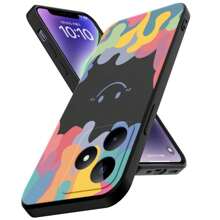 Funda Anti-queda Tpu Protectora Case Para Oppo REALME C53/Realme NOTE 50 + Cuerda - Negro - Ver 1
