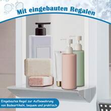 Froadp Stainless Steel Shower Panel 5 Functions Shower Column Rain Shower Waterfall Shower Massage Nozzles Hand Shower Shower Faucet Complete Kit - White - View 8