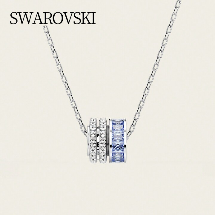 Swarovski CONNEXUS:PEND RONDEL BLU/RHS 5690042 | SHEIN USA