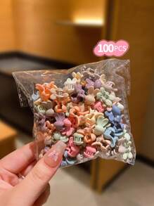 50/100/150/200 件迷你可爱女孩发夹 - 彩色 - 查看 16