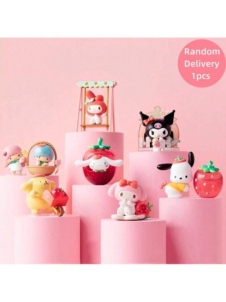 greenhousetoys STRAW berry 探検家 ソフビ Miniso Characters Strawberry Farm Blind Box Figure Ornament Toy