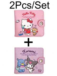 Sanrio Sanrio Kawaii Hello Kitty Kuromi Cinnamoroll My Melody Purse Anime Character Decorate Accessories Kitty Cat Kerokero Keroppi