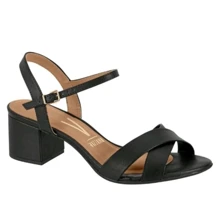Vizzano Women's Sandal With Thick Block Heel, Basic In X, ORIGINAL COMFORT - X 上黑色 - 查看 2