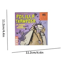 棋盘游戏 - 作弊蛾，家庭休闲互动桌面棋盘游戏，节日派对趣味游戏盒及礼物，创意小礼物 - 彩色 - 查看 3