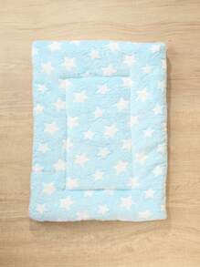 Almohadilla para cama de mascotas de fibra de poliéster, estilo lindo, transpirable, lavable y gruesa, adecuada para gatos y perros pequeños y medianos durante todo el año (adecuada para perros felices como Teddy/Oso de peluche, no adecuada para perros grandes)