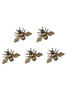 “复古黄铜蜜蜂雕像 - 装饰性青铜昆虫雕像，适用于家居装饰、DIY 工艺品、房间装饰工艺品、桌面装饰、办公桌、墙壁艺术和礼品 - 迷人的大黄蜂装饰，适合春季和日常造型” - 銅色 - 查看 12