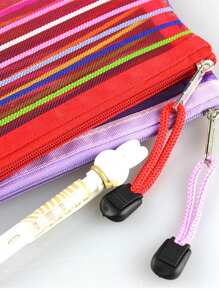 20 Multipurpose Case Kit Colorful Nylon Bag Toiletry Bag Promotion - Multicolor - View 4