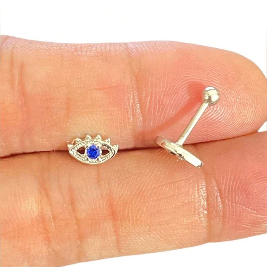 PIERCING HELIX HORUS (ONP1097) - Bạc - Xem 1