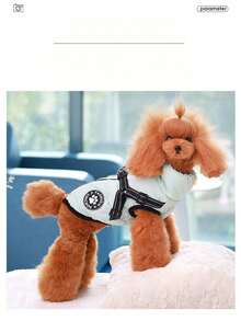 2-In-1 Pet Winter Jacket And Harness Coat, Turtleneck Vest, Thick Autumn/Winter Clothing