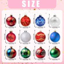 12 pezzi Decorazioni natalizie appese a soffitto (articoli di carta) Fette di palline di Natale Decorazioni a spirale ritagliate per feste di Natale, portico, casa interna ed esterna, forniture e decorazioni natalizie - Multicolore - Visualizzare 3
