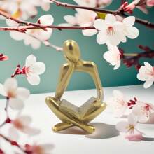 Reader Figurine Decorative Abstract Reading Man Reading Decoration Ornament Elegant Statue Thinker Thinker DOL-04/03 - 04B - 查看 5