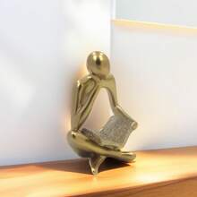 Reader Figurine Decorative Abstract Reading Man Reading Decoration Ornament Elegant Statue Thinker Thinker DOL-04/03 - 04B - 查看 7