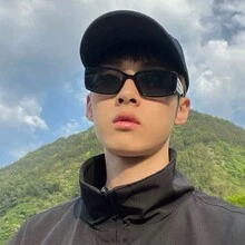 Women's Street Sunglasses UV400 Resistant - màu đen - Xem 2