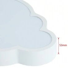 Froadp 48W LED Ceiling Light Dimmable Cloud Lamp For Bedroom Living Room Modern Design With Remote Control Children's Room Lamp - 48 Watts - View 4